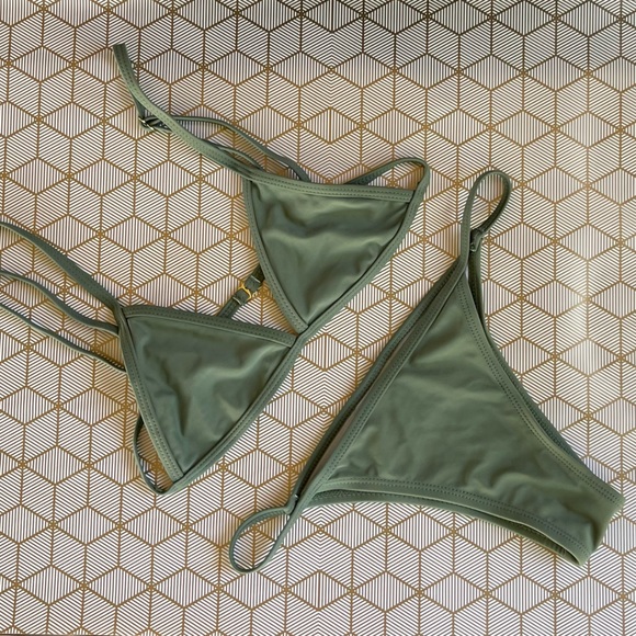Other - Army green bikini size XS